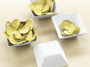 chips bowl 3D 模型