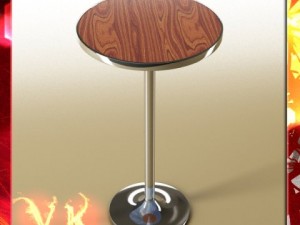 bar table 3D Model