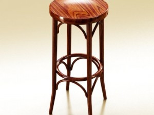 bar table and stool 3D Модель