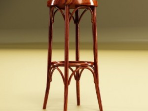 bar table and stool 3D Модель