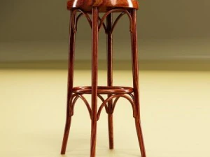 bar table and stool 3D Model