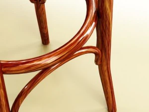 bar table and stool 3D Model