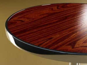bar table and stool 3D Model