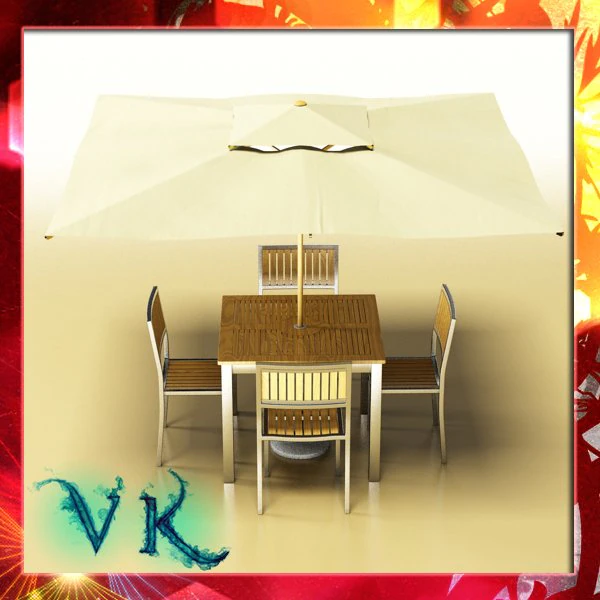exterior bar table chair and parasol 3D Model .c4d .max .obj .3ds .fbx .stl .blend 
