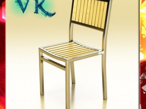 outdoor chair 3D 模型