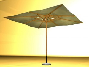outdoor umbrella parasol Modello 3D