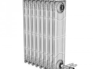radiator 3D 模型
