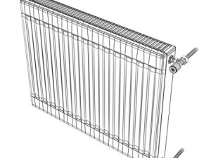 radiator 4 3D Model
