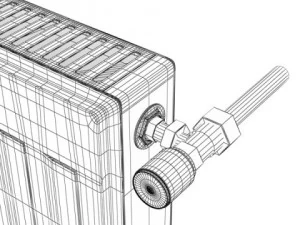 ラジエーター4 3Dモデル