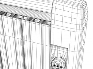 high detailed radiator 5 Modello 3D