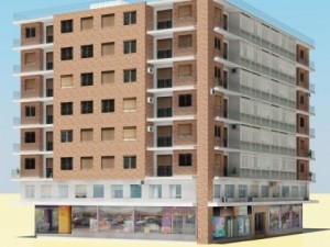 photorealistic low poly building 3D मॉडल