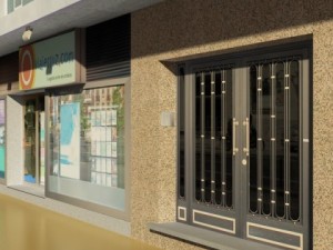 photorealistic low poly building 3D मॉडल