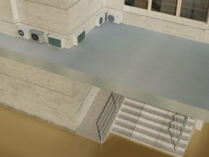 photorealistic low poly office building 2 3D Модель
