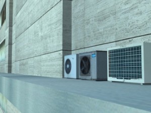 photorealistic low poly office building 2 3D Модель