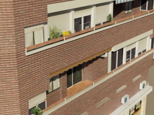 photorealistic low poly building 3 Modelo 3D
