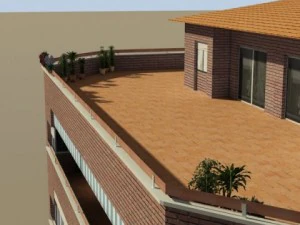 photorealistic low poly building 3 3D Model