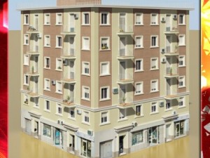 photorealistic low poly building 4 3D Model