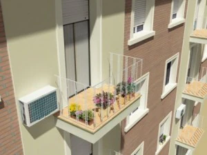 photorealistic low poly building 4 3D Model