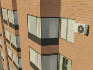 photorealistic low poly building 5 3D Model