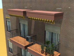 photorealistic low poly building 9 3D Model