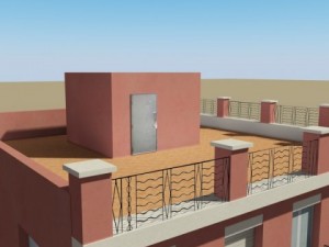 photorealistic low poly building 12 Model 3D