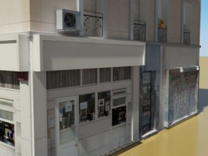 photorealistic low poly building 17 3D Model