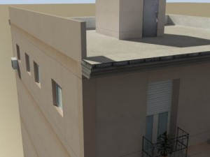 photorealistic low poly building 17 3D Model