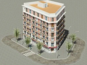 building 23 3D Model