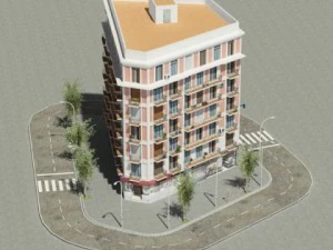 building 23 3D Model