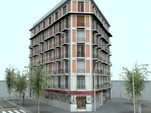 building 23 3D Model