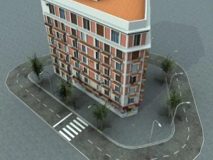 building 23 3D Model