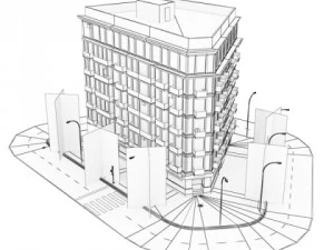 building 23 3D Model