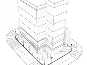 building 24 3D Model