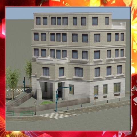 building 25 Modello 3D .c4d .max .obj .3ds .fbx .stl .blend 