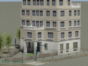 building 25 3D Model