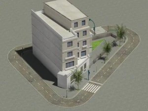 building 25 3D Model