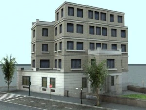 building 25 3D Model