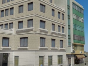 european city block 02 Model 3D