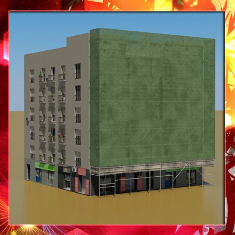 building 27 3D Model .c4d .max .obj .3ds .fbx .stl .blend 