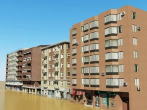 Cole&ccedil;&atilde;o de 10 edif&iacute;cios Modelo 3D