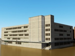 10 buildings collection 3D-Modell