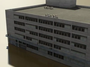 Cole&ccedil;&atilde;o de 10 edif&iacute;cios Modelo 3D