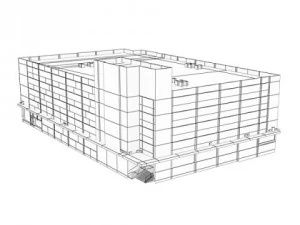 Cole&ccedil;&atilde;o de 10 edif&iacute;cios Modelo 3D
