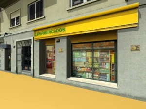 Cole&ccedil;&atilde;o de 10 edif&iacute;cios Modelo 3D