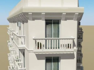 Cole&ccedil;&atilde;o de 10 edif&iacute;cios Modelo 3D