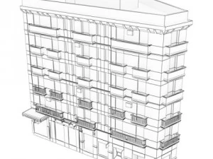 Cole&ccedil;&atilde;o de 10 edif&iacute;cios Modelo 3D