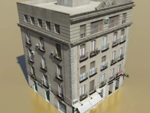 Cole&ccedil;&atilde;o de 10 edif&iacute;cios Modelo 3D