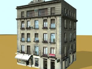 Cole&ccedil;&atilde;o de 10 edif&iacute;cios Modelo 3D