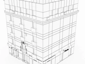 Cole&ccedil;&atilde;o de 10 edif&iacute;cios Modelo 3D