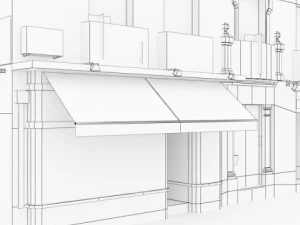 Cole&ccedil;&atilde;o de 10 edif&iacute;cios Modelo 3D